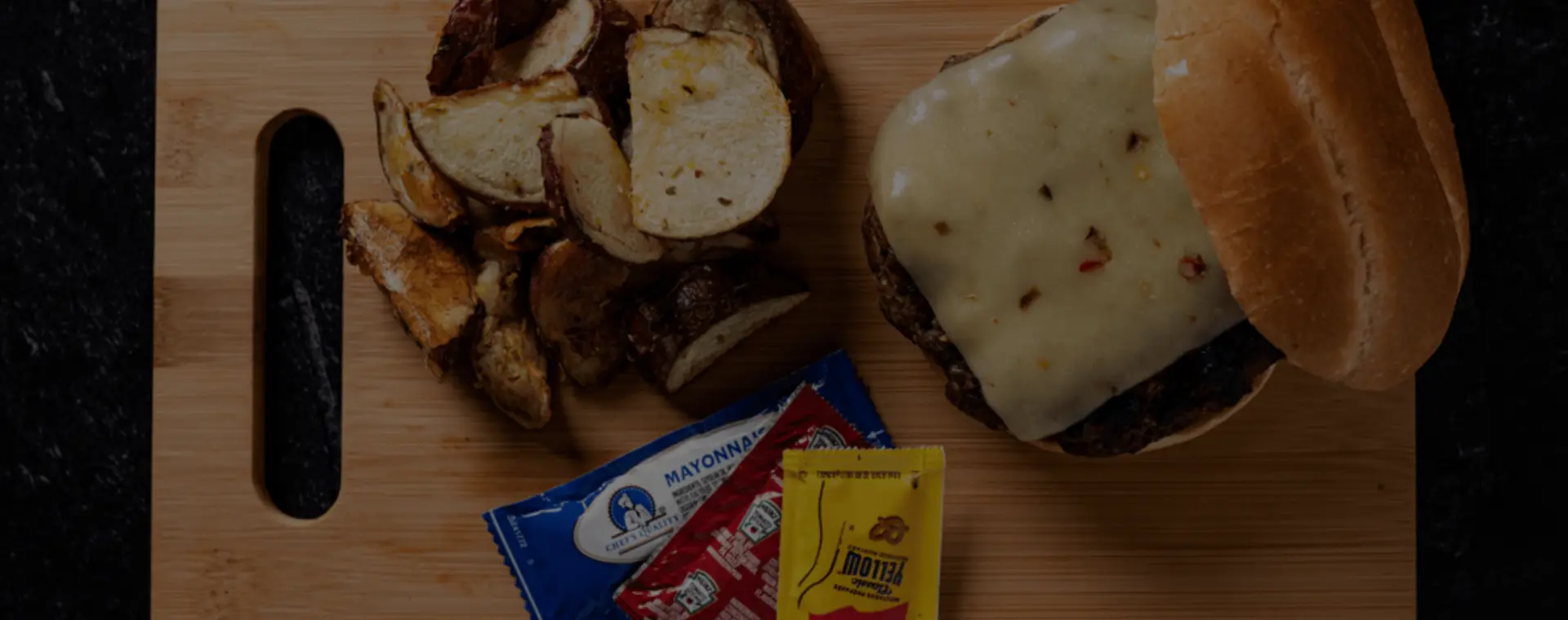 BUILD YOUR OWN BURGER BAR wedding catering from Nameless Catering