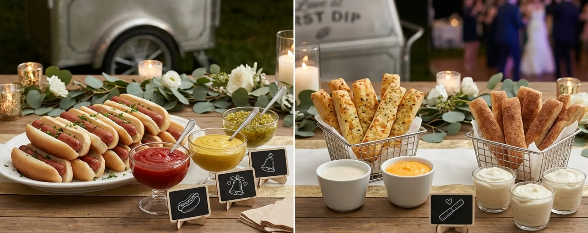 Late Night Fare wedding catering from Nameless Catering