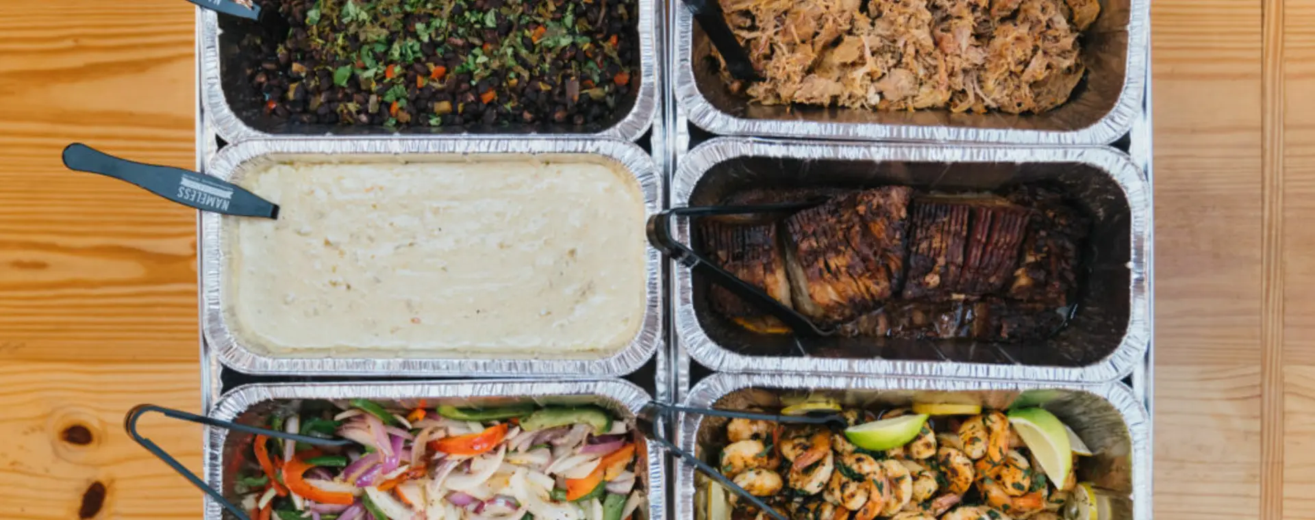 Pier & Prairie wedding catering from Nameless Catering