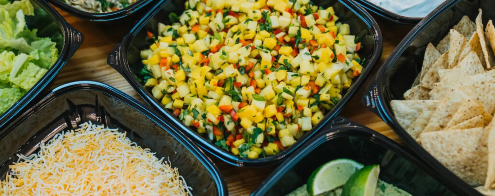Savory Mexican wedding catering from Nameless Catering