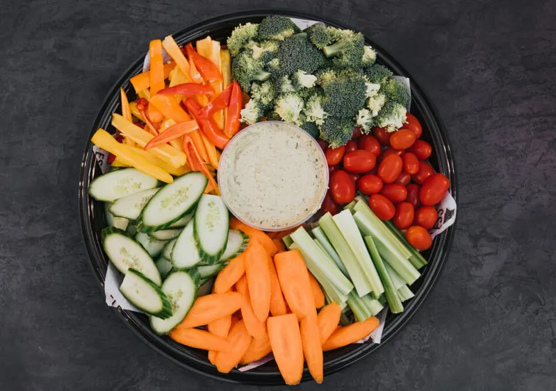 Appetizers wedding catering menu from Nameless Catering