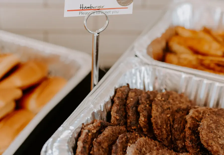 Hand cut sides and fried appetizers on the buffet